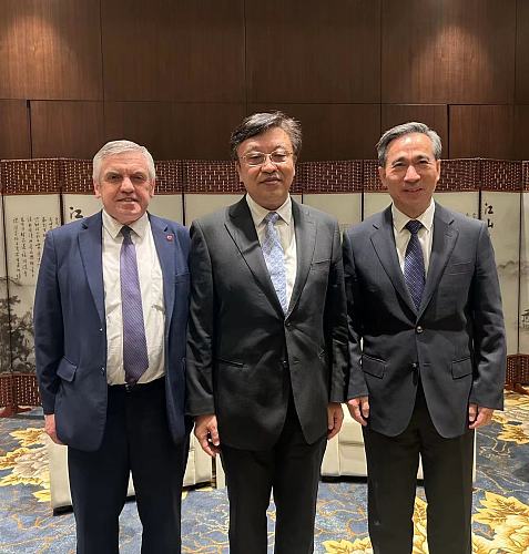 European Chamber Vice President meet with Hainan Party Secretary, Hainan Governor, and CCPIT Chairman
